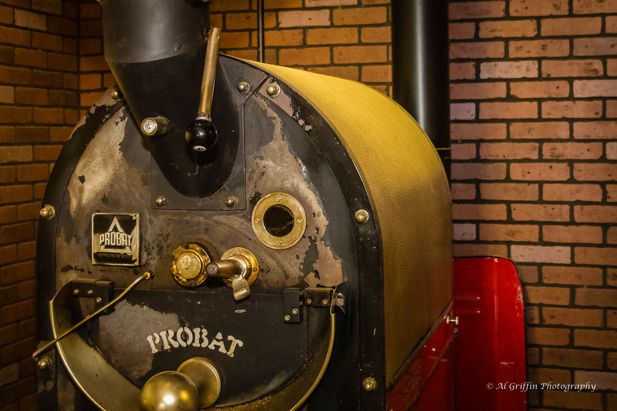 Roasting Oven At Omega Coffee Company